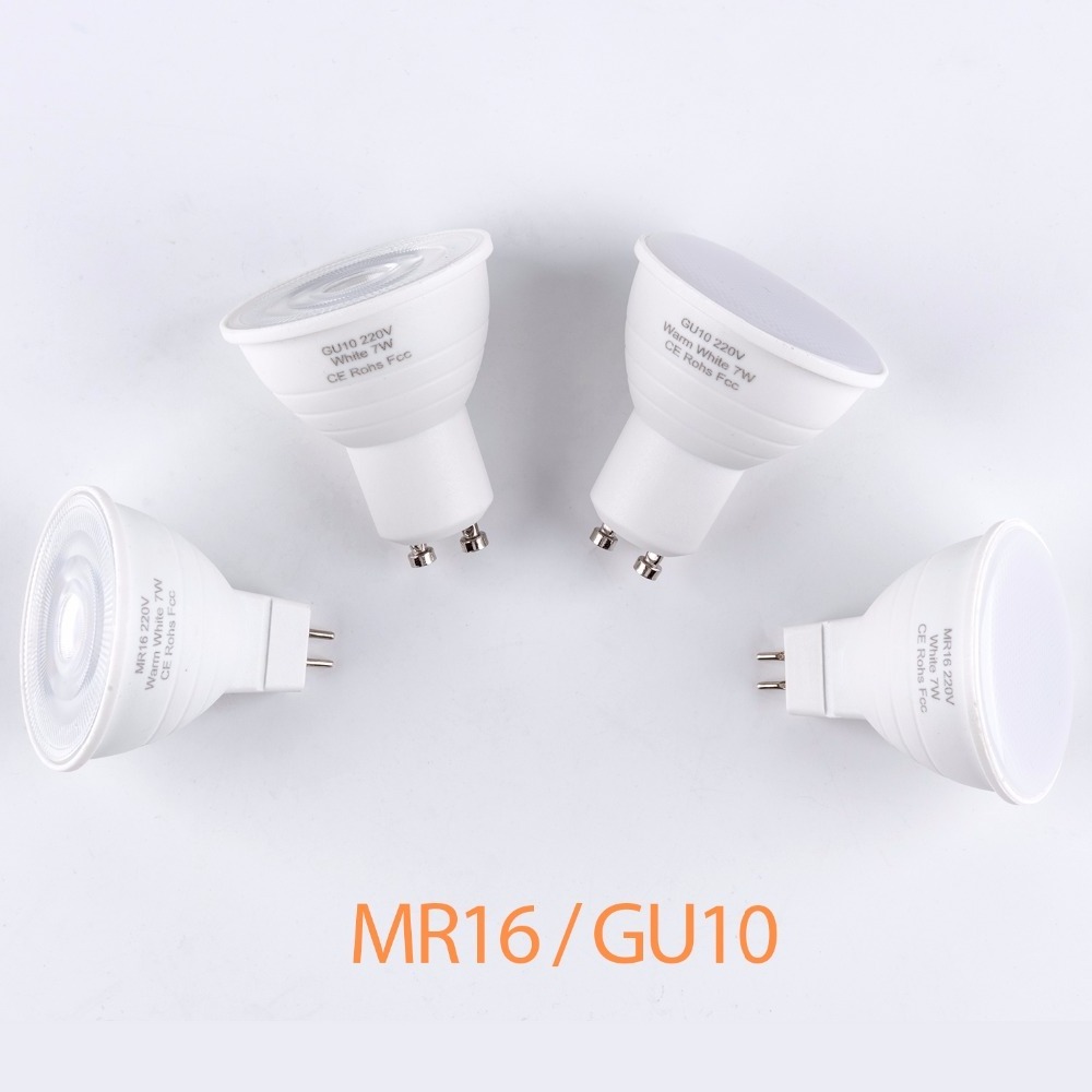 GU10 Spot Light 220V 5W 7W Bombillas LED Spotlight Bulb GU5.3 Ampoule 2835 SMD Lighting Home