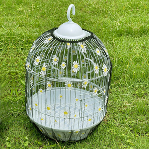 Universal Mesh Net Cover Stretchy Skirt Guard Bird Cage Cover Seed Catcher for Round Square Cages