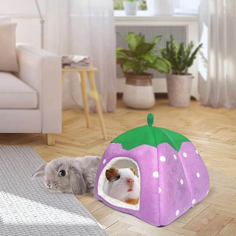 High Quality Stuffed Cage Competitive Price Plush Animal Hideout House Hamster Accessories Carrier