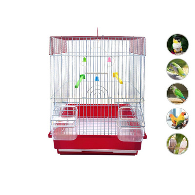 Wholesale Large Play Parrot Finch Cage Pigeon Aviary Bird Breeding Cage with Swings and Ladder