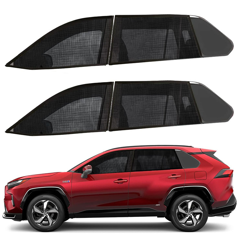 Universal Car Side Window Socks Sun Shade Curtains Cover Nylon Anti-mosquito Stretch Mesh Car Sunshade