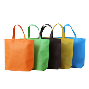 Custom Ecological Polypropylene Bags Non Woven Promotional Bag Shopping Tote Gifts Silk Customized Logo Item Style Time Pattern