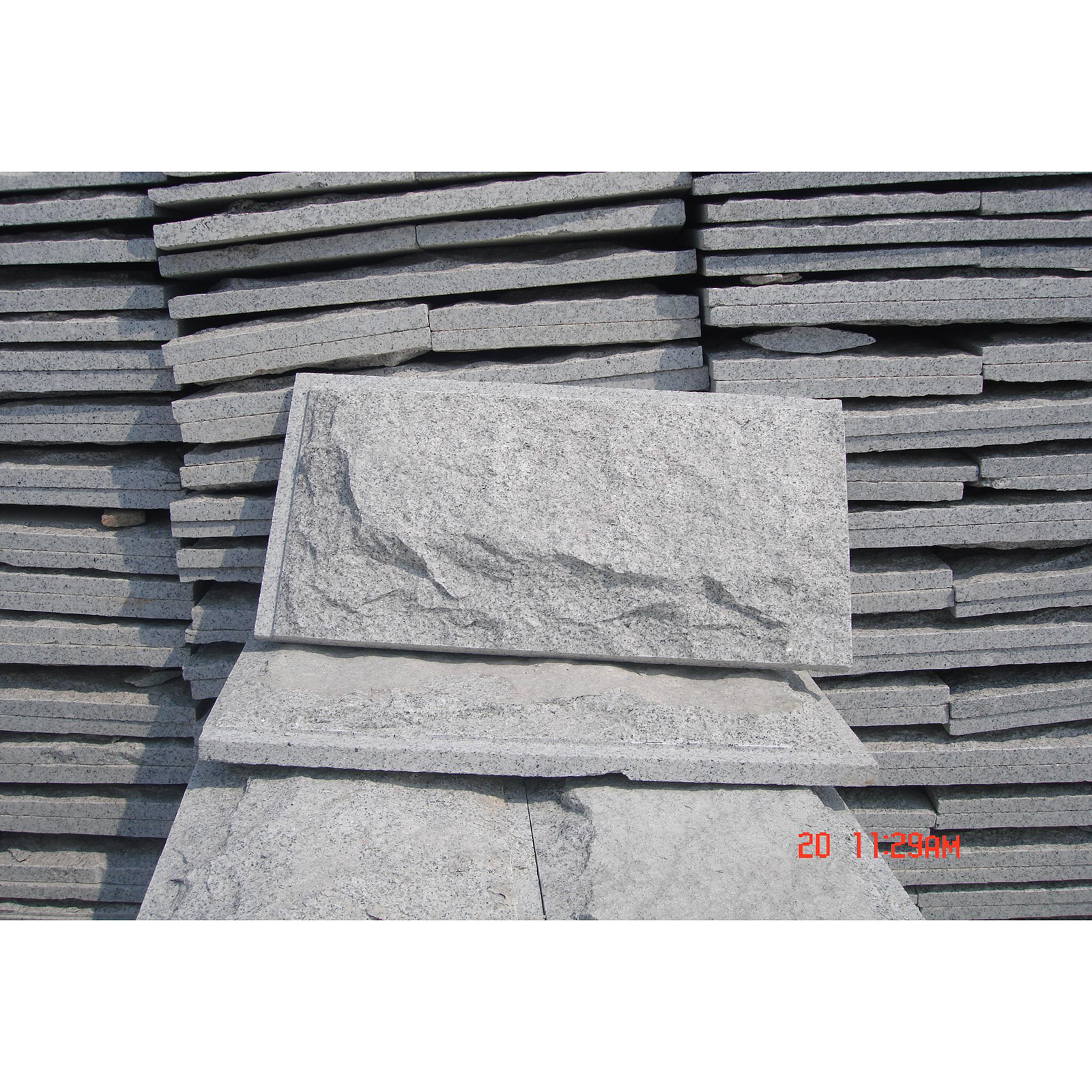 G603 Grey Granite Mushroom Stone