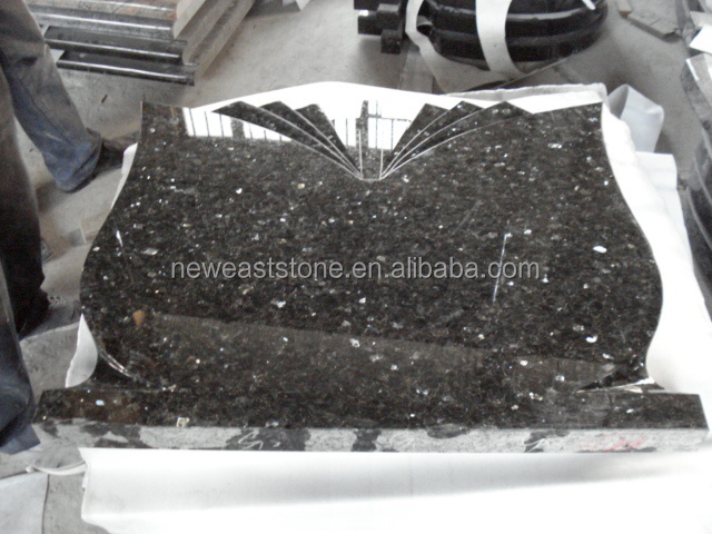 granite monument canada headstone with butterfly tombstone