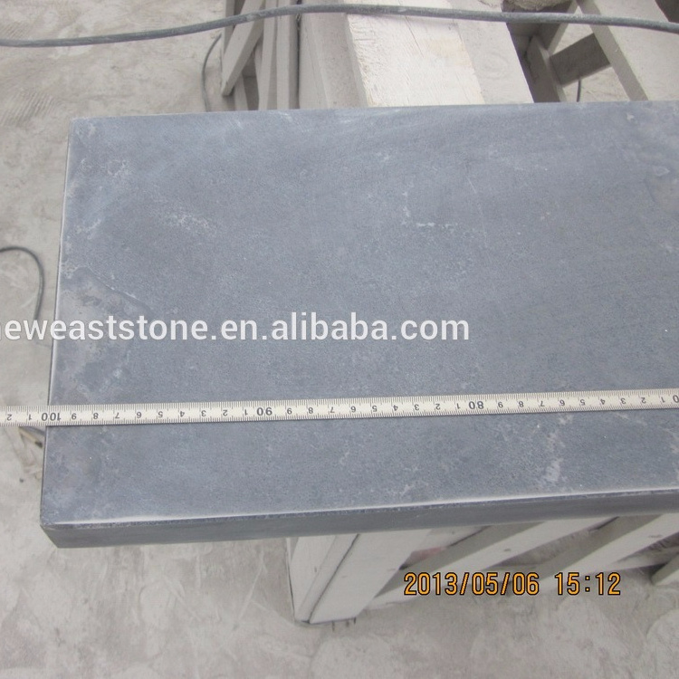 Honed surface blue limestone new style customized bluestone countertop