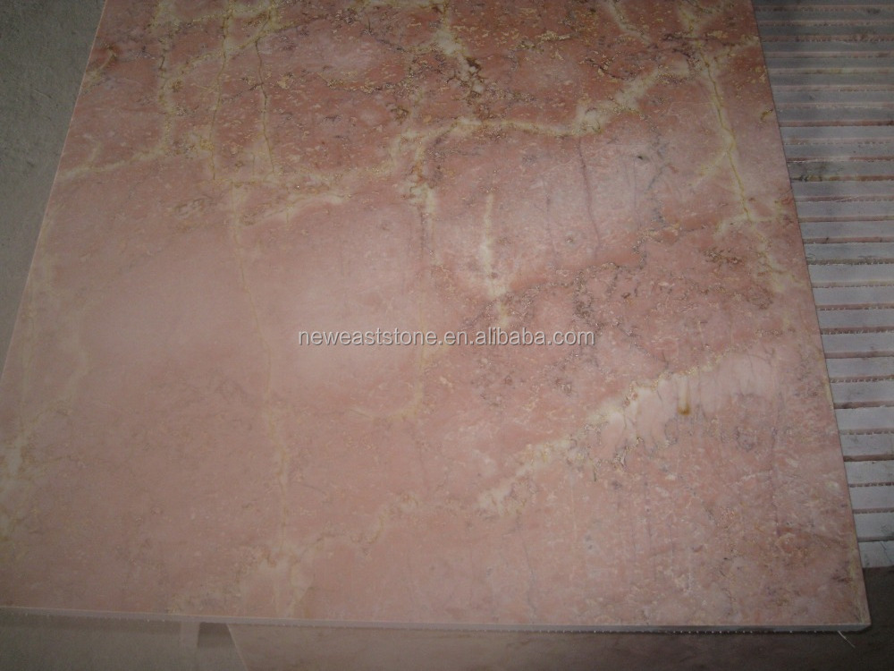 Modern red jade marble floor tiles