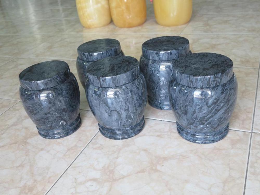 Chinese Funeral Marble Cremation Urns