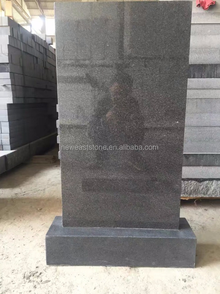 Chinese granite G654 russian style memorial stone