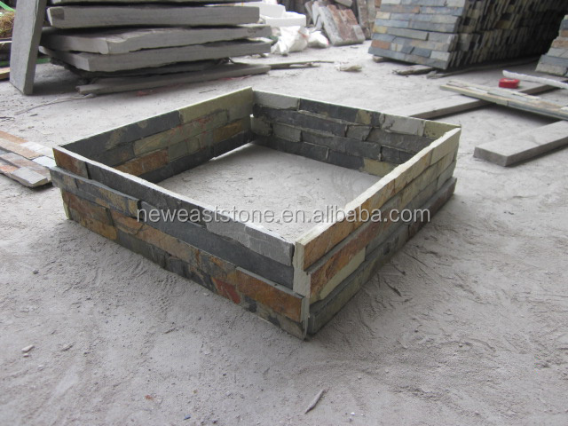 External Crude Tiles Stacked Exterior Culture Stone Wall Panel