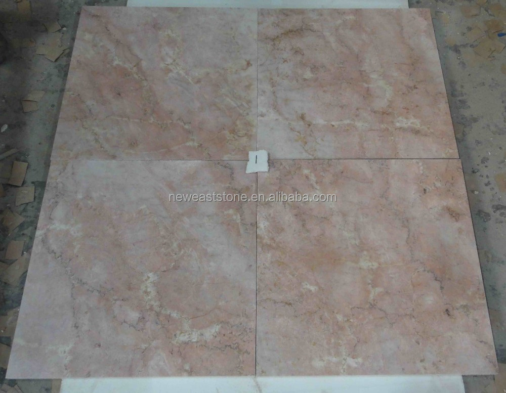 Modern red jade marble floor tiles