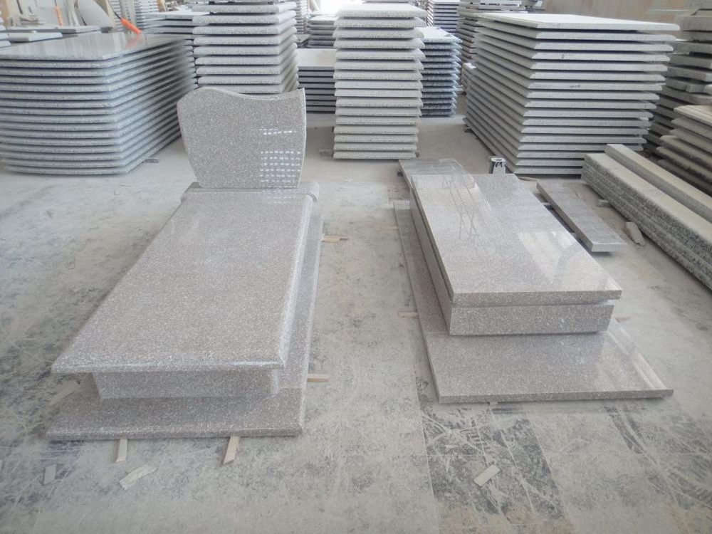 Chinese Pink Granite Headstones Wholesale