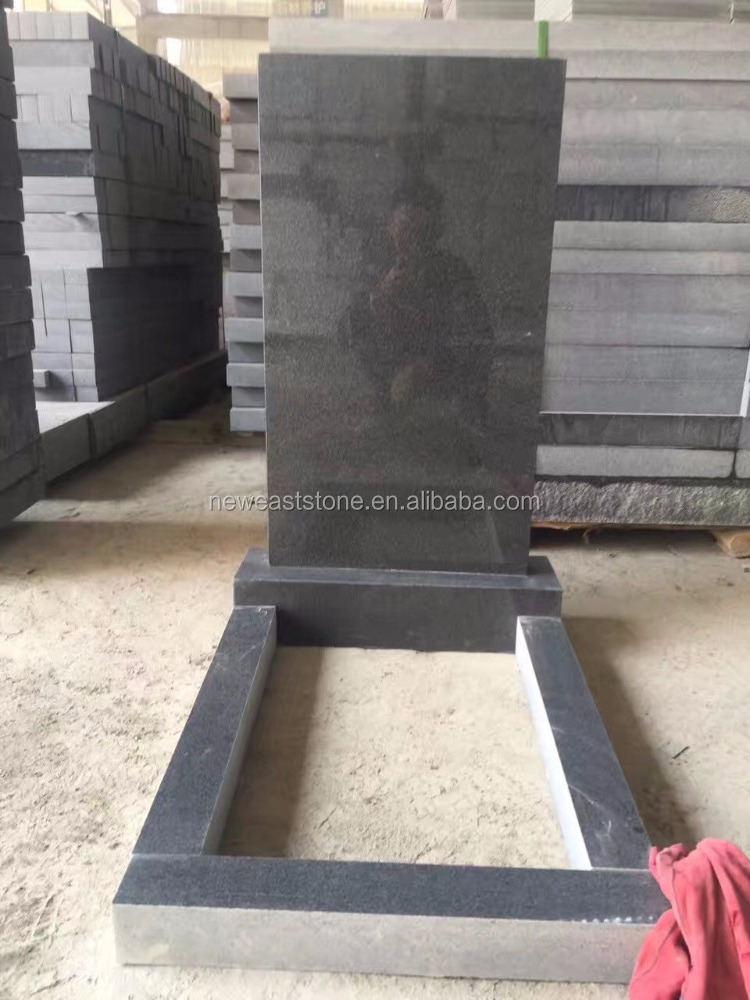 Chinese granite G654 russian style memorial stone