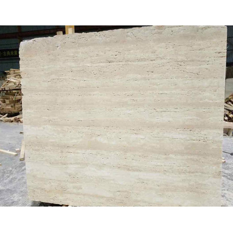 Beige Yellow Travertine slab travertine stone floor for interior decoration