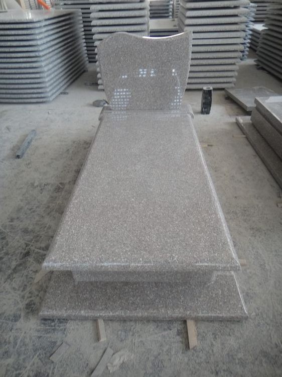 Chinese Pink Granite Headstones Wholesale