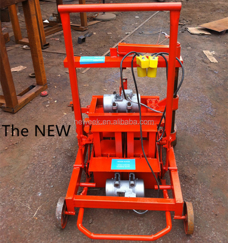 NEWEEK building manual block press concrete brick making machine