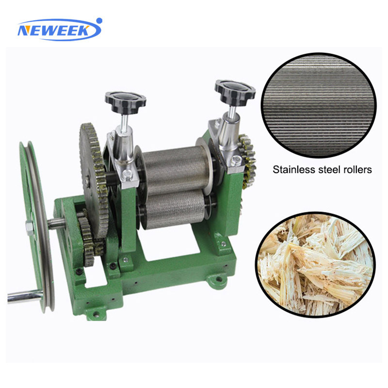 NEWEEK philippines Manual stainless steel 3 rollers extractor crusher cane sugarcane juicer machine