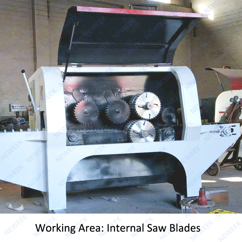 NEWEEK multi-blade gang rip saw price split wood sawing machine