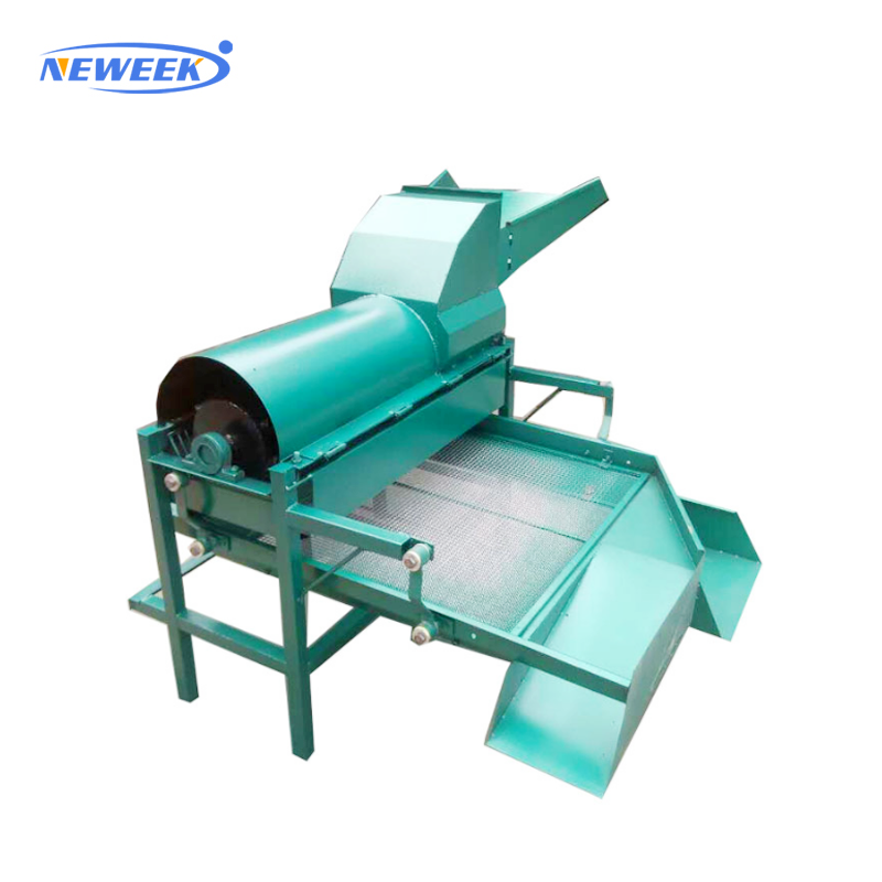 Neweek 98% threshing rate sunflower thresher sunflower seed shell removing machine