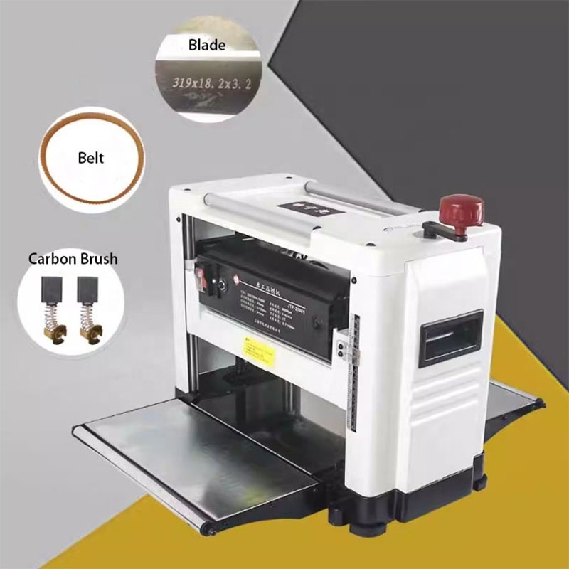 NEWEEK directly sales small thicknesser 800mm 220v electric wood planer machine woodworking