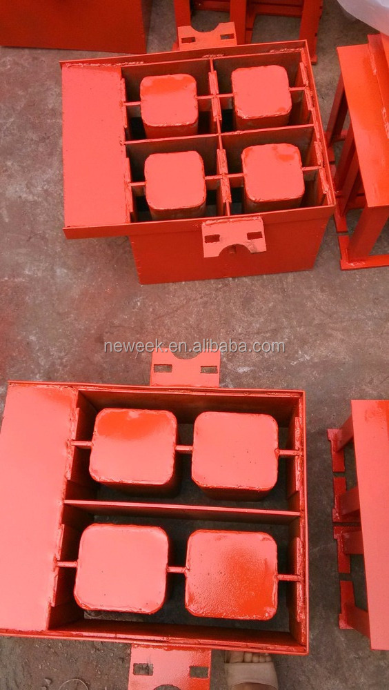 Neweek different brick cement blocks molds building concrete brick press machine