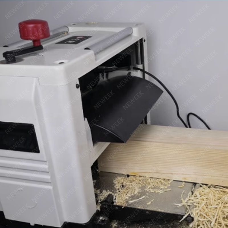 NEWEEK directly sales small thicknesser 800mm 220v electric wood planer machine woodworking