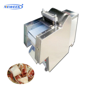 NEWEEK Electric Pork Chop chicken nugget cutter commercial fresh/frozen meat dicer cube cutting machine