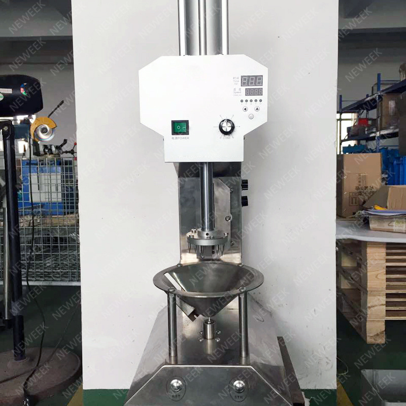 NEWEEK electric cutting to diamond shape young coconut trimming machine