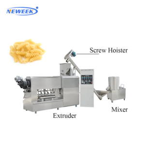 NEWEEK restaurant use tremella fusilli cookies biscuit maker macaroni production fusilli pasta production line