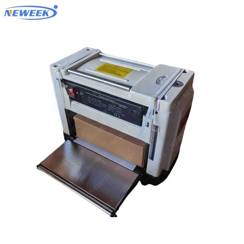 NEWEEK directly sales small thicknesser 800mm 220v electric wood planer machine woodworking