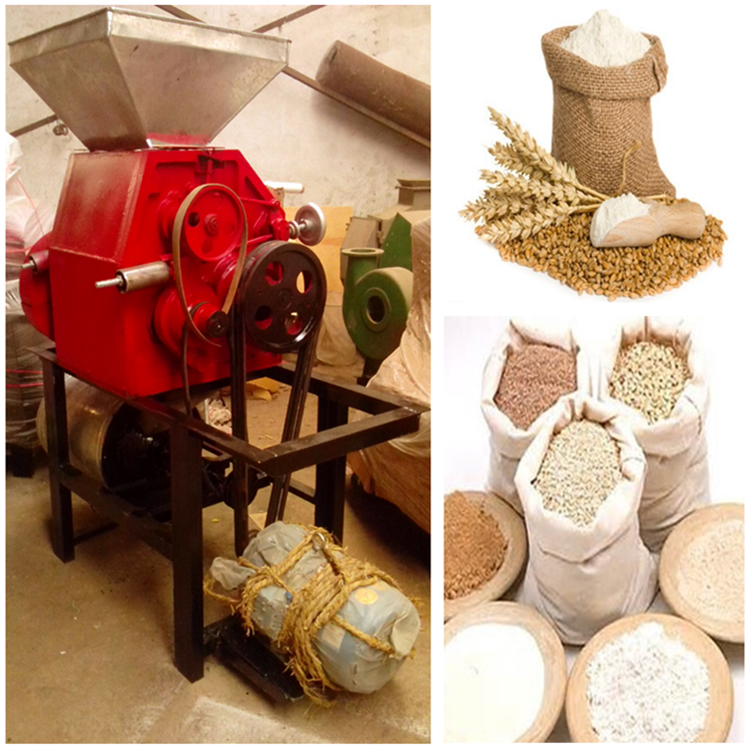 NEWEEK edible automatic sorghum roller grinding mill rice corn powder making machine