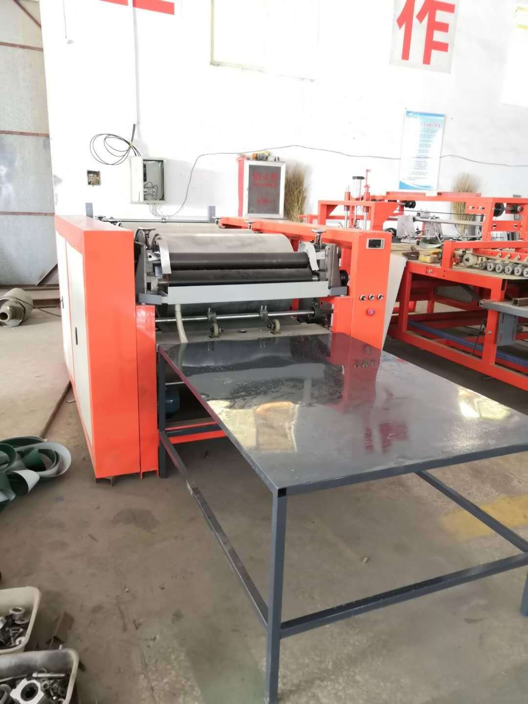 NEWEEK multicolor cement bag bottom printing machine for bags paper bag making machine with printing