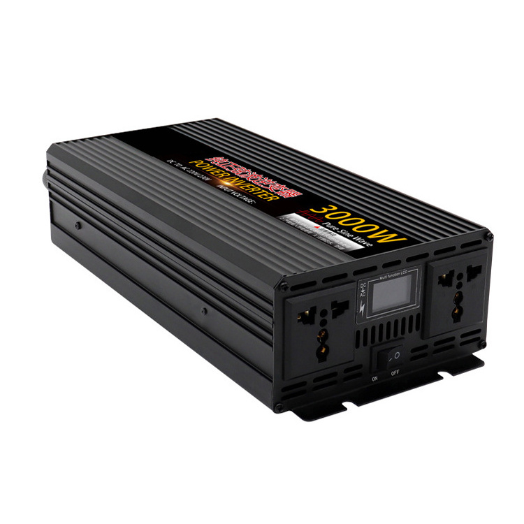 500W 600w 1500w car mounted inverter 12V to 120V/220V with USB correction wave high-frequency power converter