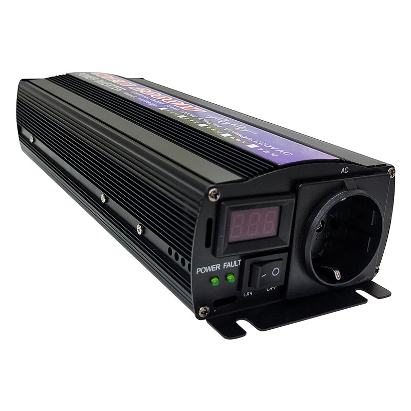 500W 600w 1500w car mounted inverter 12V to 120V/220V with USB correction wave high-frequency power converter