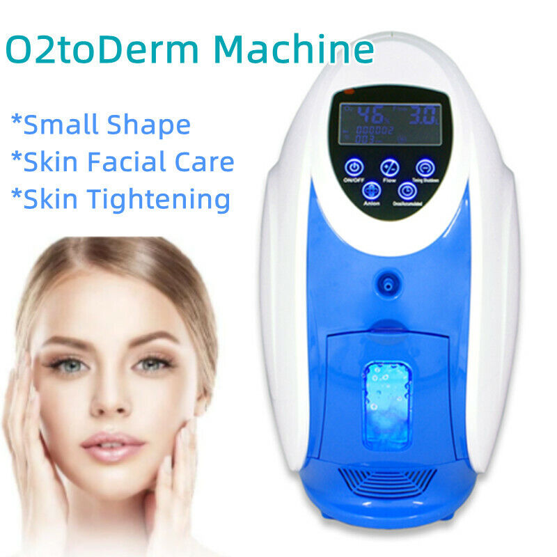 Korea O2toderm Mini Portable Oxygen Machine Led Light Therapy Skin Tightening Machine Oxygen Facial Machine 2024G