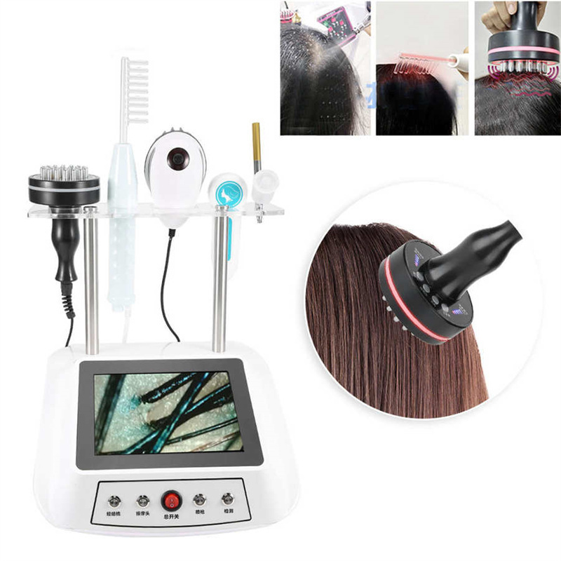 2023s 5-in-1 Scalp Care Anti-hair Loss Machine Scalp Analysis Treatment Hair Growth Therapy Machine For Hair Clinic Spa Salon