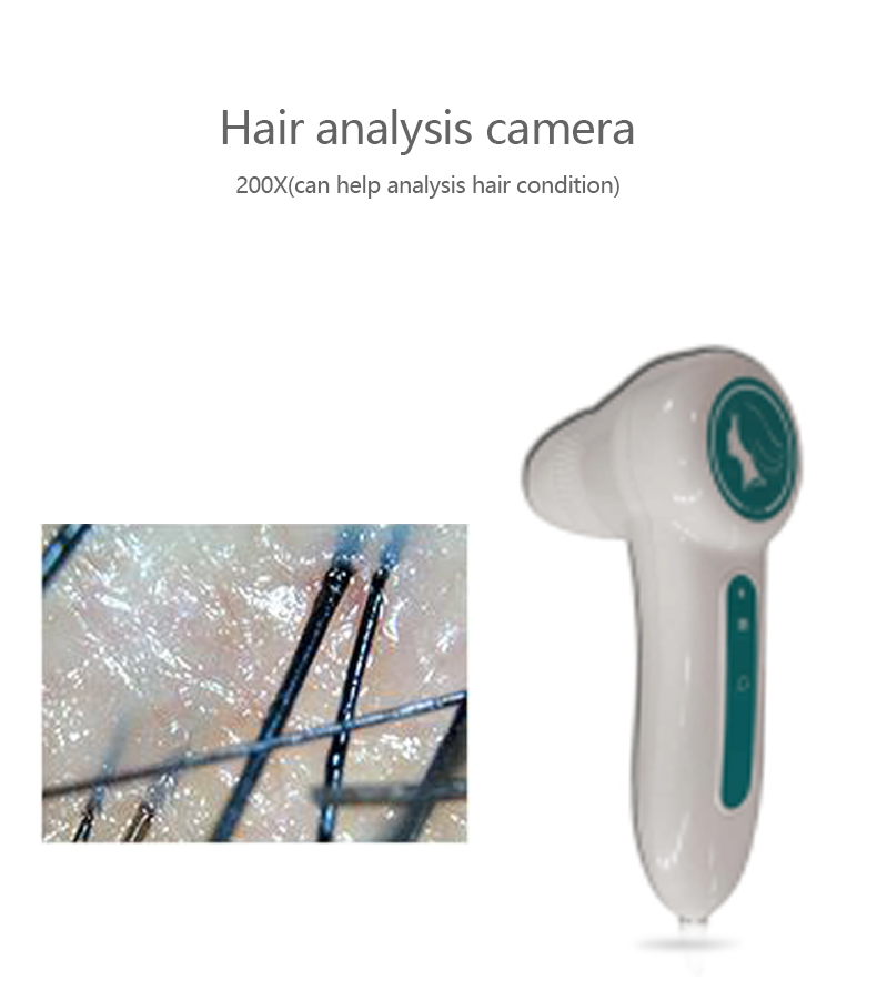 5 In 1 High d Frequency Laser Hair Growth Machine Hair and Scalp Analysis Treatment for Hair Loss Scalp Massager