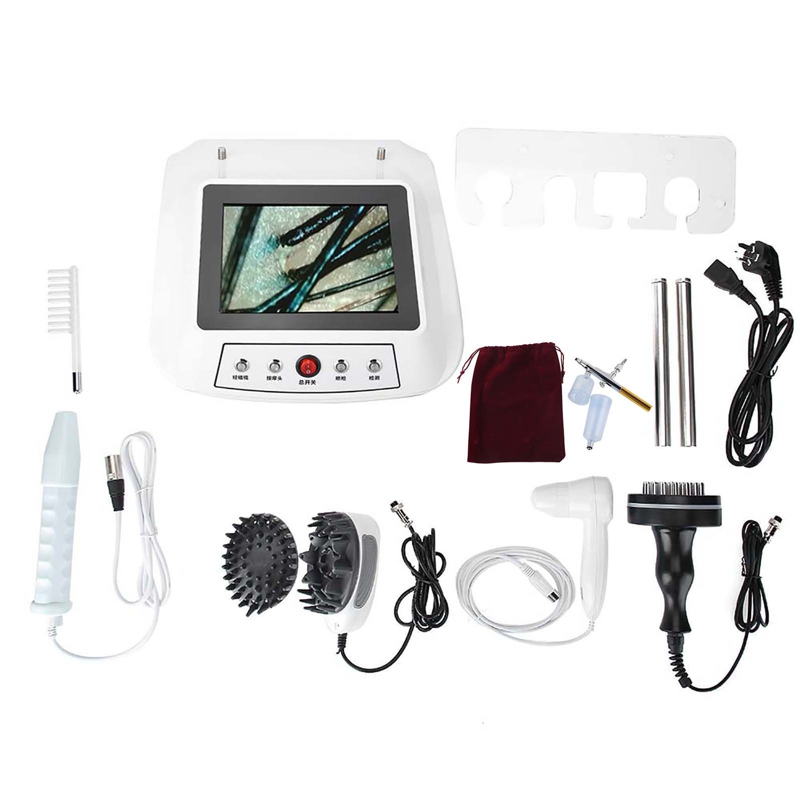 2023s 5-in-1 Scalp Care Anti-hair Loss Machine Scalp Analysis Treatment Hair Growth Therapy Machine For Hair Clinic Spa Salon