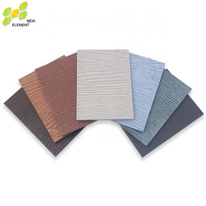 Medium Density Exterior Wood Pattern Fiber Cement Siding Board