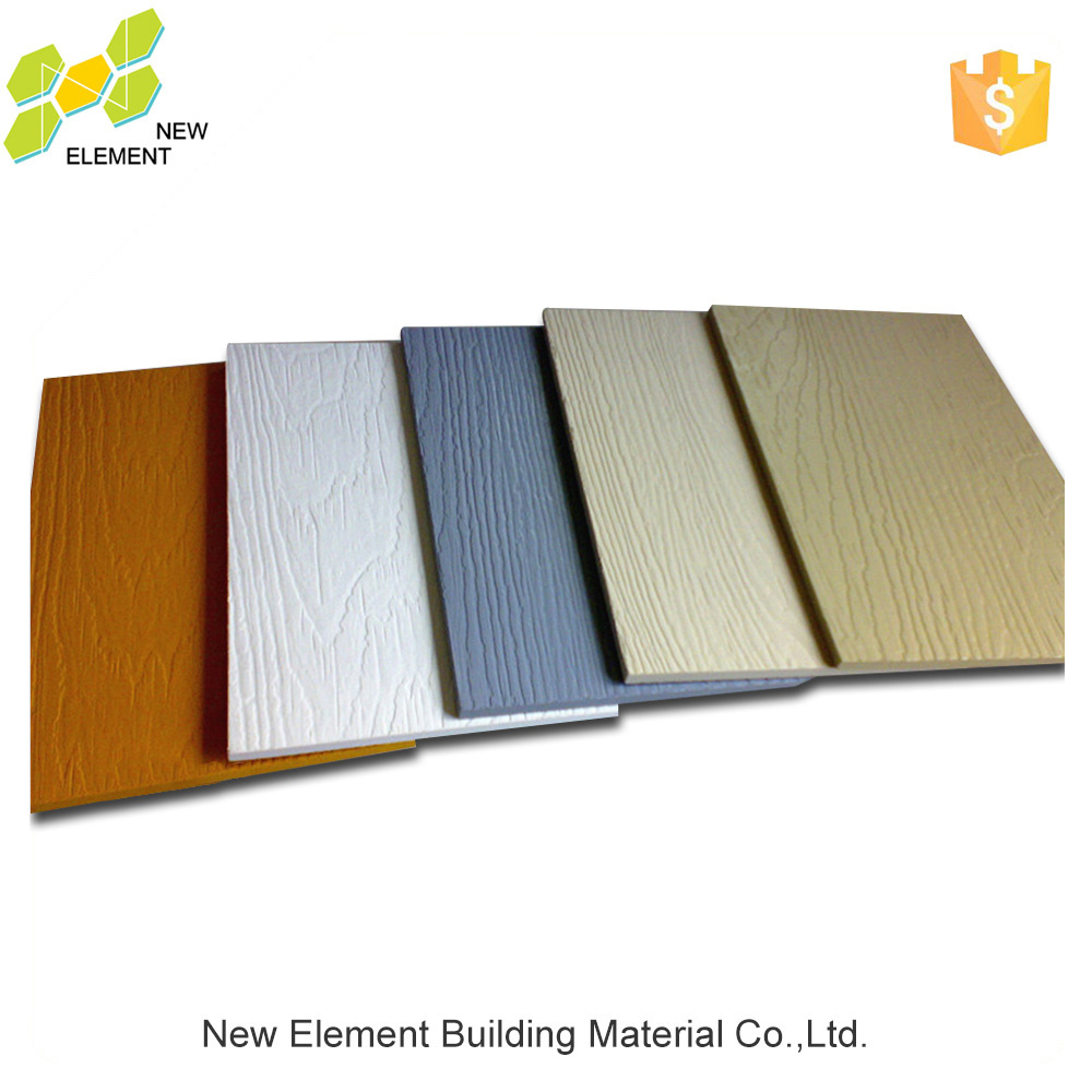 Fireproof Residential Siding Exterior Wall Cladding Fiber Cement Board