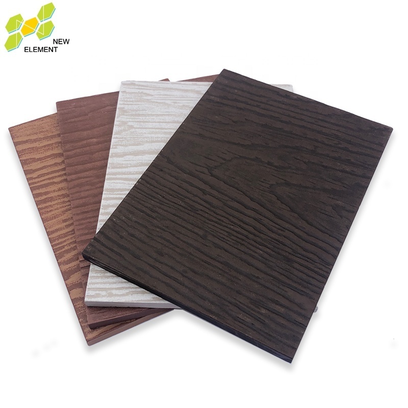 Medium Density Exterior Wood Pattern Fiber Cement Siding Board