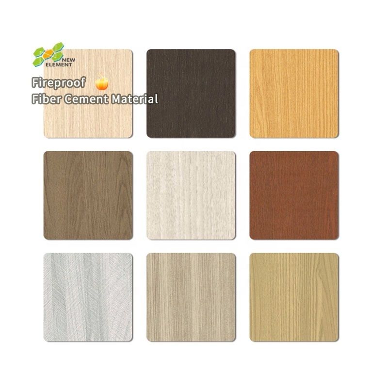 Fireproof Wholesale Fiber Cement decorative Board Price other texture marble PVC surface interior sheets cement wall panels