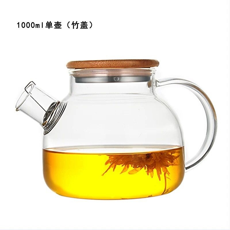 NEWELL Clear Luxury Afternoon Glass Coffee Tea Pot Pots Maker Cup Set Sets Teapot Kettles Kettle and Teapots Glass Cup