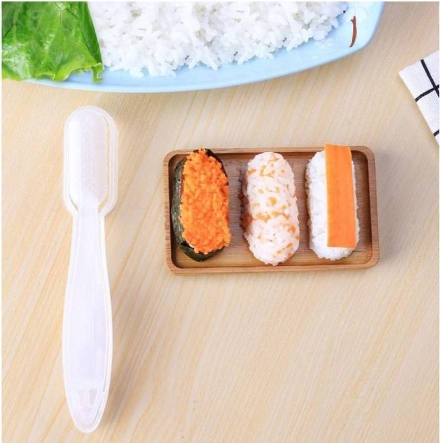 Rectangular Onigiri DIY Quick Plastic Sushi Maker Roller Plastic Mold Sushi Rice Mold for Gunkan