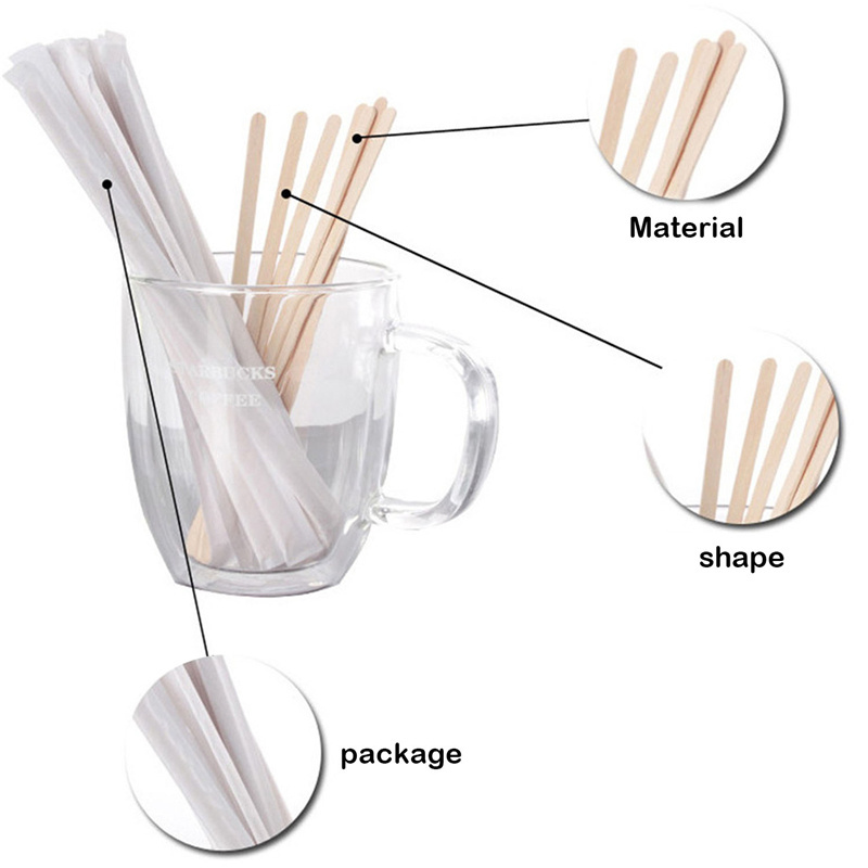 New design flavored coffee stir sticks with different sizes