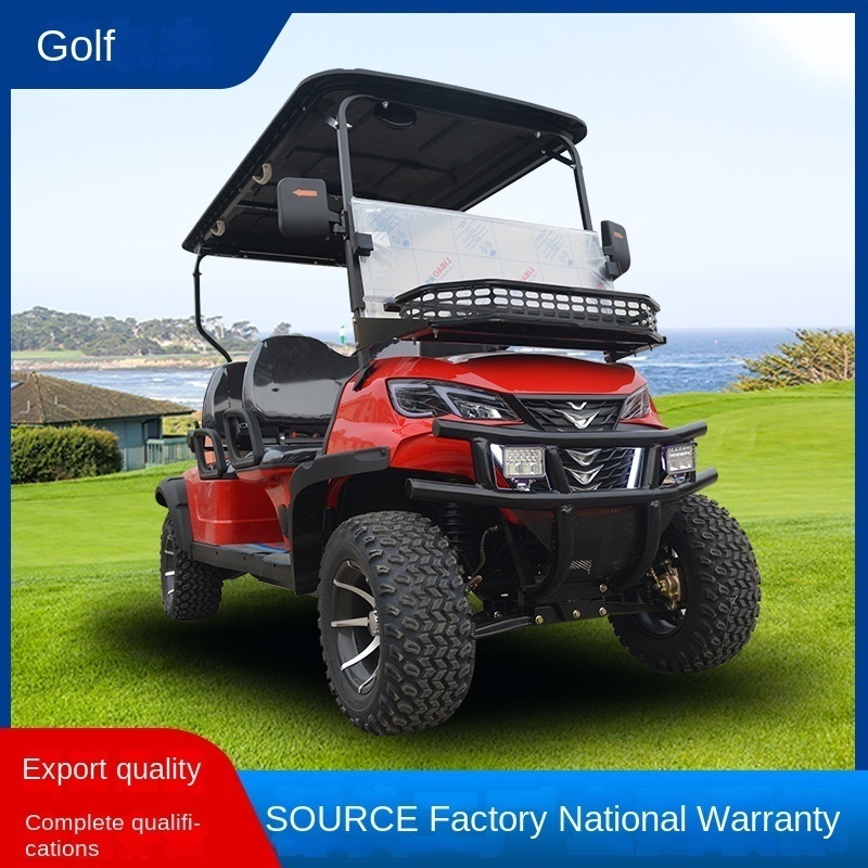 Newell Camp Factory Price 4 Seater Club Car Electric Golf Carts With 5Kw 24Kw Motor