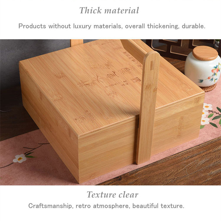 Newell Packaging Baking Drawer Rectangular Wedding Moon Round Veneer Cheese Food Drawer Wood Balsa Tea Wooden Cake Box With Lid