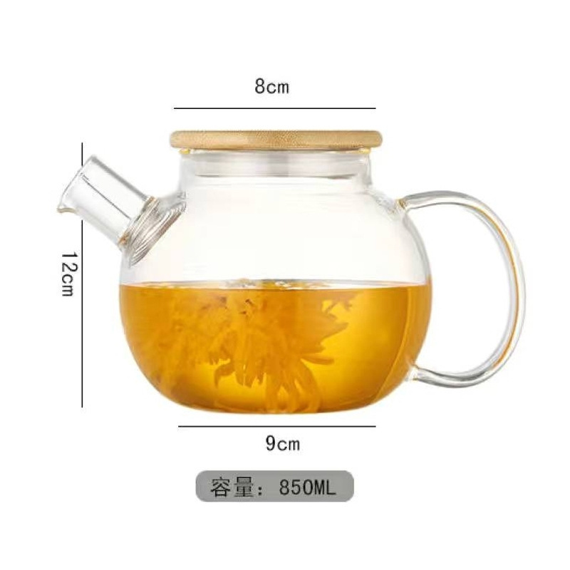 NEWELL Clear Luxury Afternoon Glass Coffee Tea Pot Pots Maker Cup Set Sets Teapot Kettles Kettle and Teapots Glass Cup