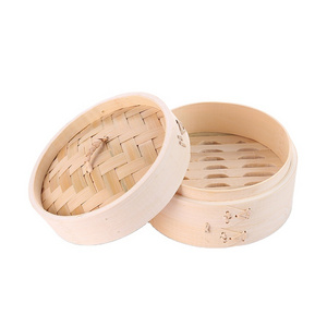 Warehouse Inspection Party Favors Personalizes Asian Food Mini 3 Inch Bamboo Steamer for Sale