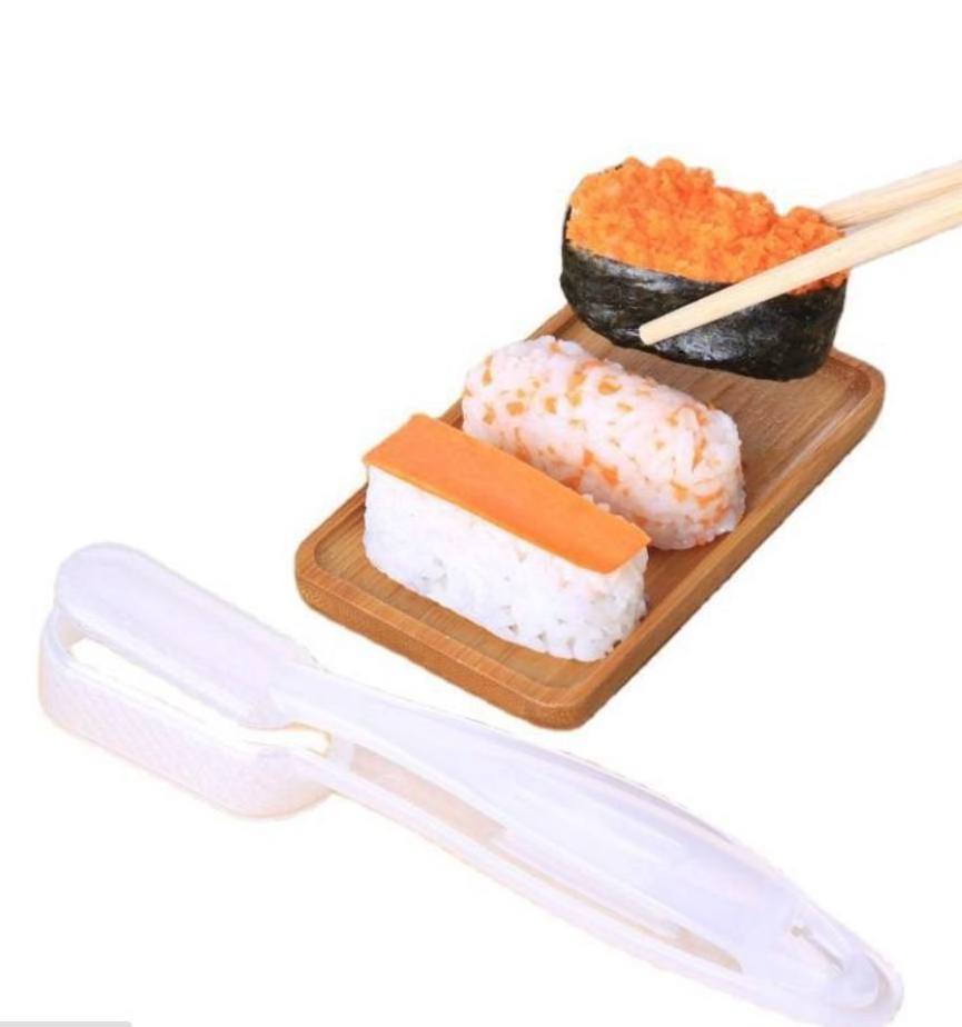 Rectangular Onigiri DIY Quick Plastic Sushi Maker Roller Plastic Mold Sushi Rice Mold for Gunkan