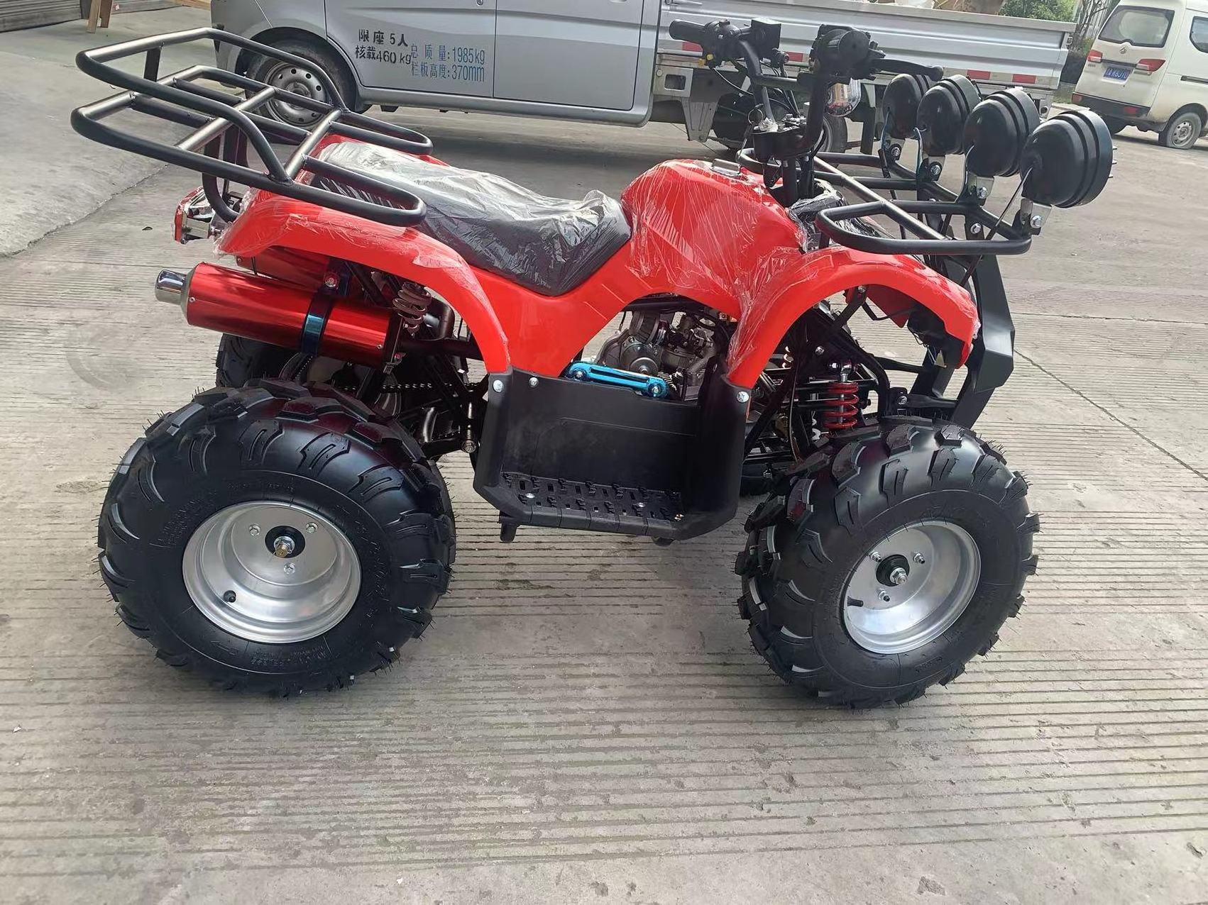 4 stroke 110cc 125cc 7inch 8inch wheel quad ATV with reverse gear ATV quad bike for sale